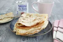Crêpes faciles au lait concentré Thermomix