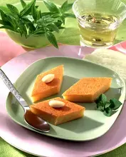 Gâteau de semoule au miel