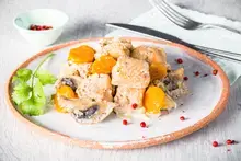 Blanquette de saumon au lait de coco Cookeo Moulinex
