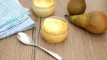 Flan poires amandes