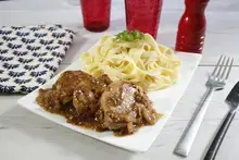 Filet mignon de porc à la moutarde ancienne