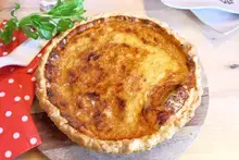 Quiche au Reste de sauce bolognaise