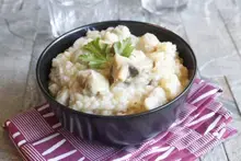 Risotto aux champignons Thermomix