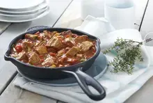 Sauté de veau à la méridionale