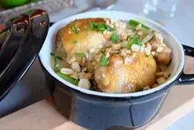 Cari de poulet et noix de cajou