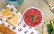 Houmous de betterave libanais au Thermomix