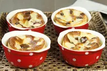 Clafoutis poire chocolat