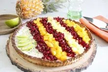 Tarte exotique de Noël