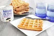 Gaufres sans lactose Thermomix