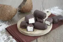 Mini bouchées choco coco au lait concentré