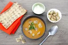 Soupe 8 légumes et ravioles du Dauphiné croustillantes au air fryer !