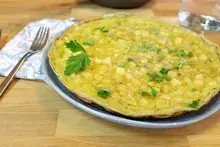 Omelette aux pommes de terre