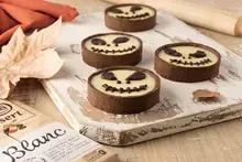 Tartelette au chocolat d'halloween