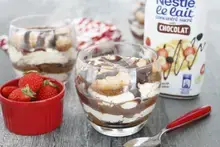 Tiramisu sauce chocolat