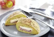 Cordon bleu de pommes de terre tomates mozzarella