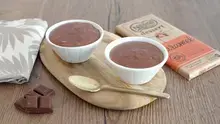 Crème au chocolat caramel