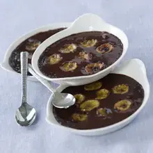 Crème brûlée banane chocolat