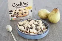 Crumble de poires au chocolat avec Préparation pour Cookies