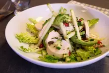 Green salade au poulet