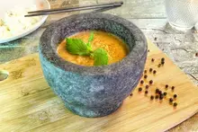Sauce Thaï au poivre vert frais
