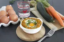 Oeufs cocotte aux petits légumes anti gaspi