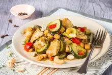 Tajine express poulet et poivrons Cookeo Moulinex
