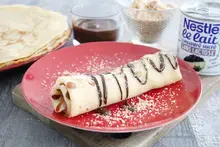 Crêpes sans lactose Thermomix