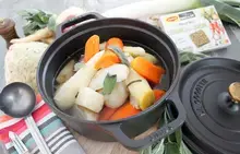 Pot-au-feu aux légumes d'autrefois aux épices