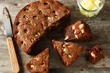 Fondant chocolat-ananas