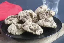 Cookies aux flocons d'avoine et chocolat