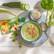 Gaspacho poivron concombre