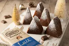 Moelleux sapin au chocolat au lait