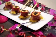 Makis de magret de canard et foie gras