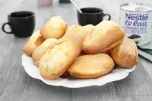 Madeleines sans lactose Thermomix