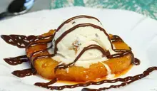 Ananas des îles chocolat glace rhum raisin