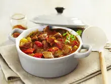 Sauté d'agneau tatabiana en cocotte