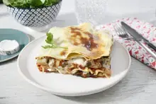 Lasagnes chèvre courgettes