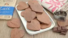 Petits biscuits moelleux au chocolat
