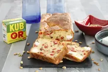 Cake à la feta et piquillos