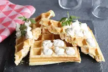Gaufres au chèvre