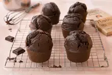 Mega muffins au chocolat