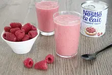 Pink cocktail