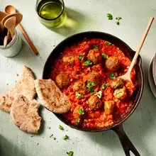 Shakshuka avec falafels