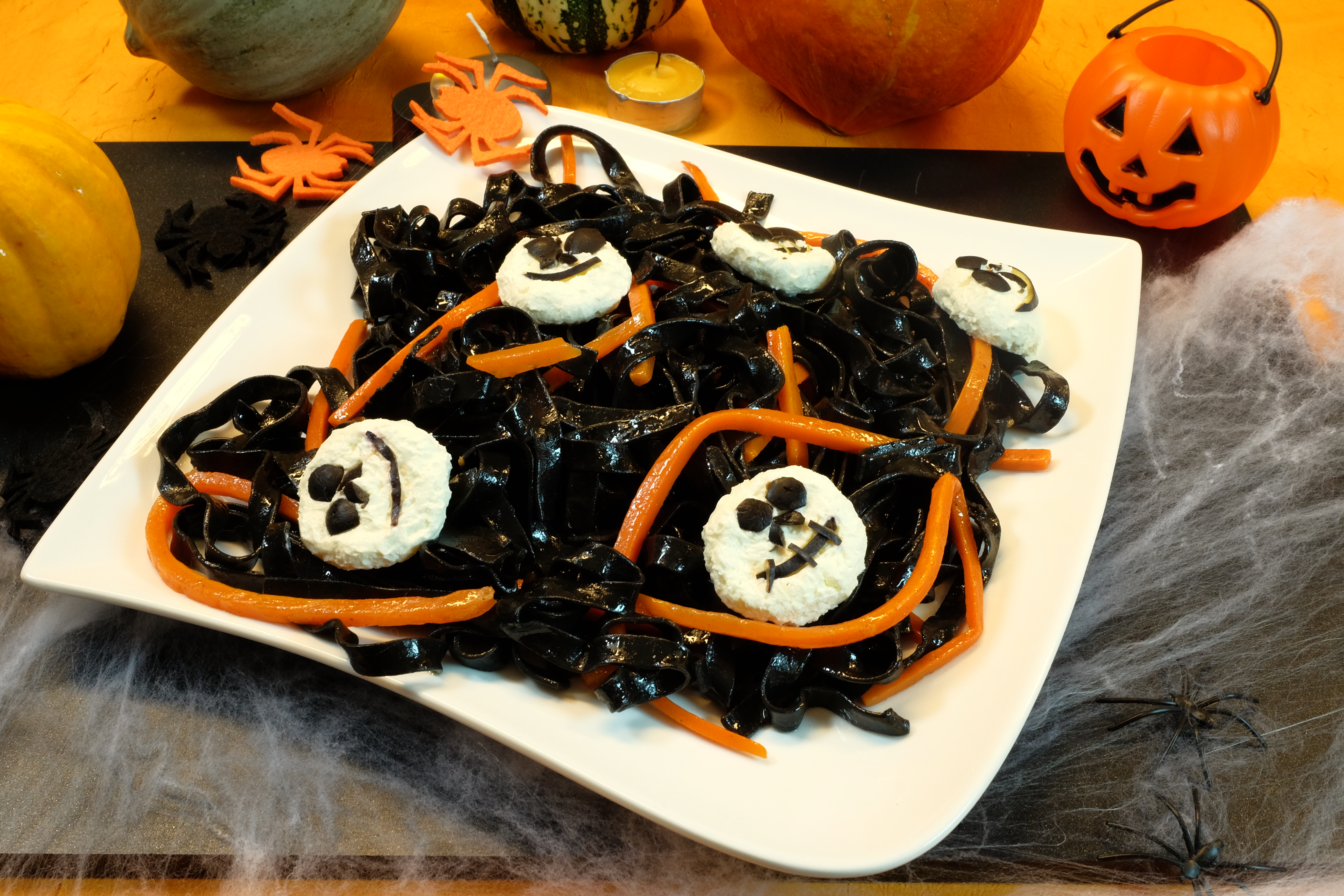 Pâtes Halloween