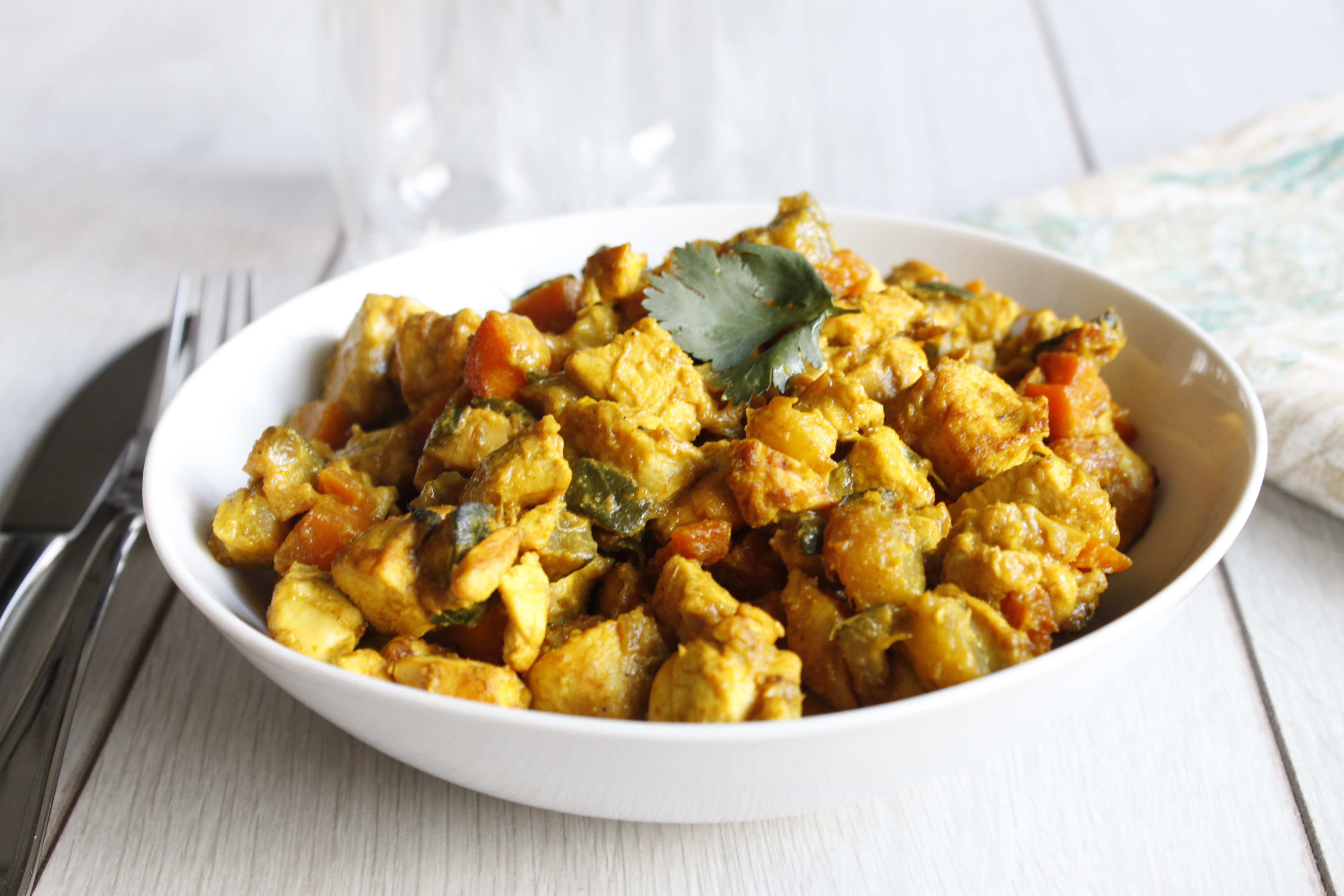 Poulet au curry