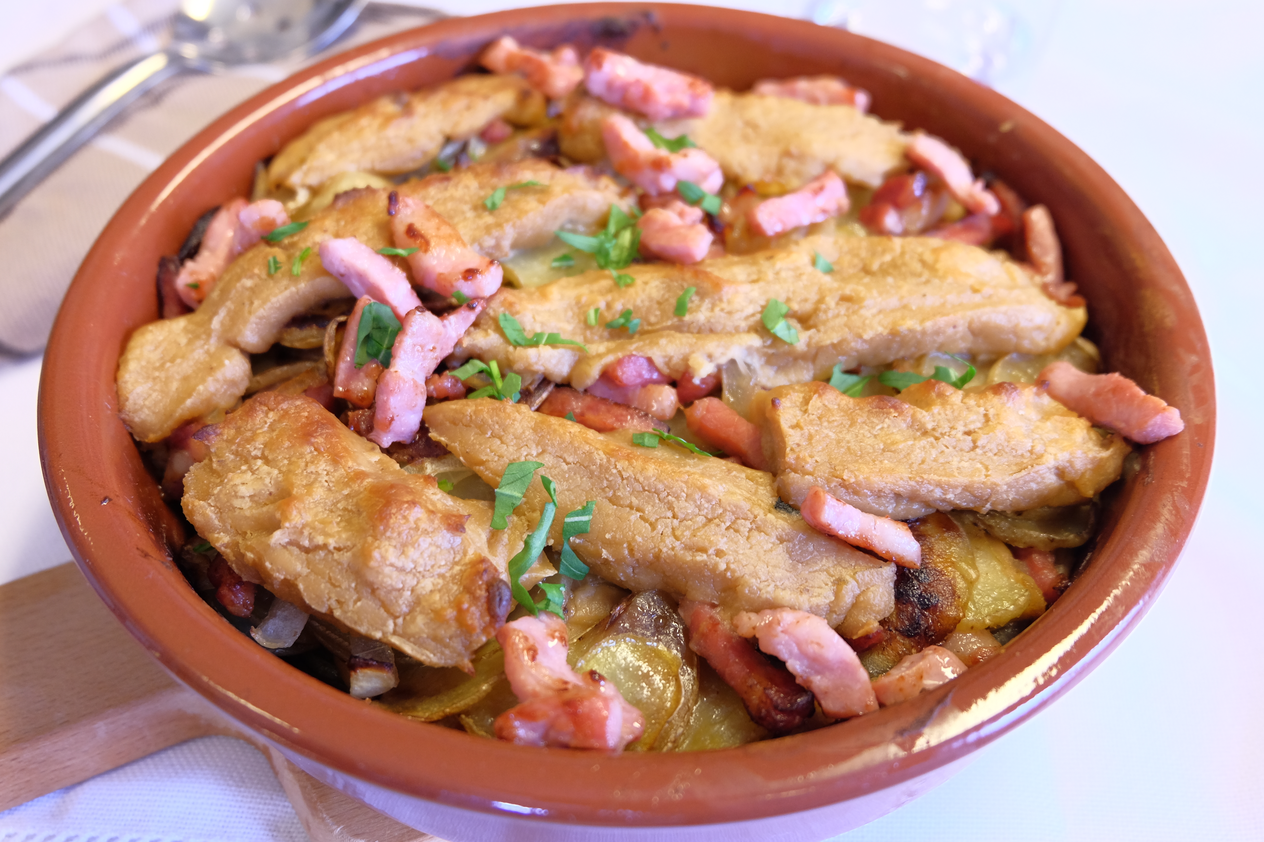 Tartiflette sans fromage