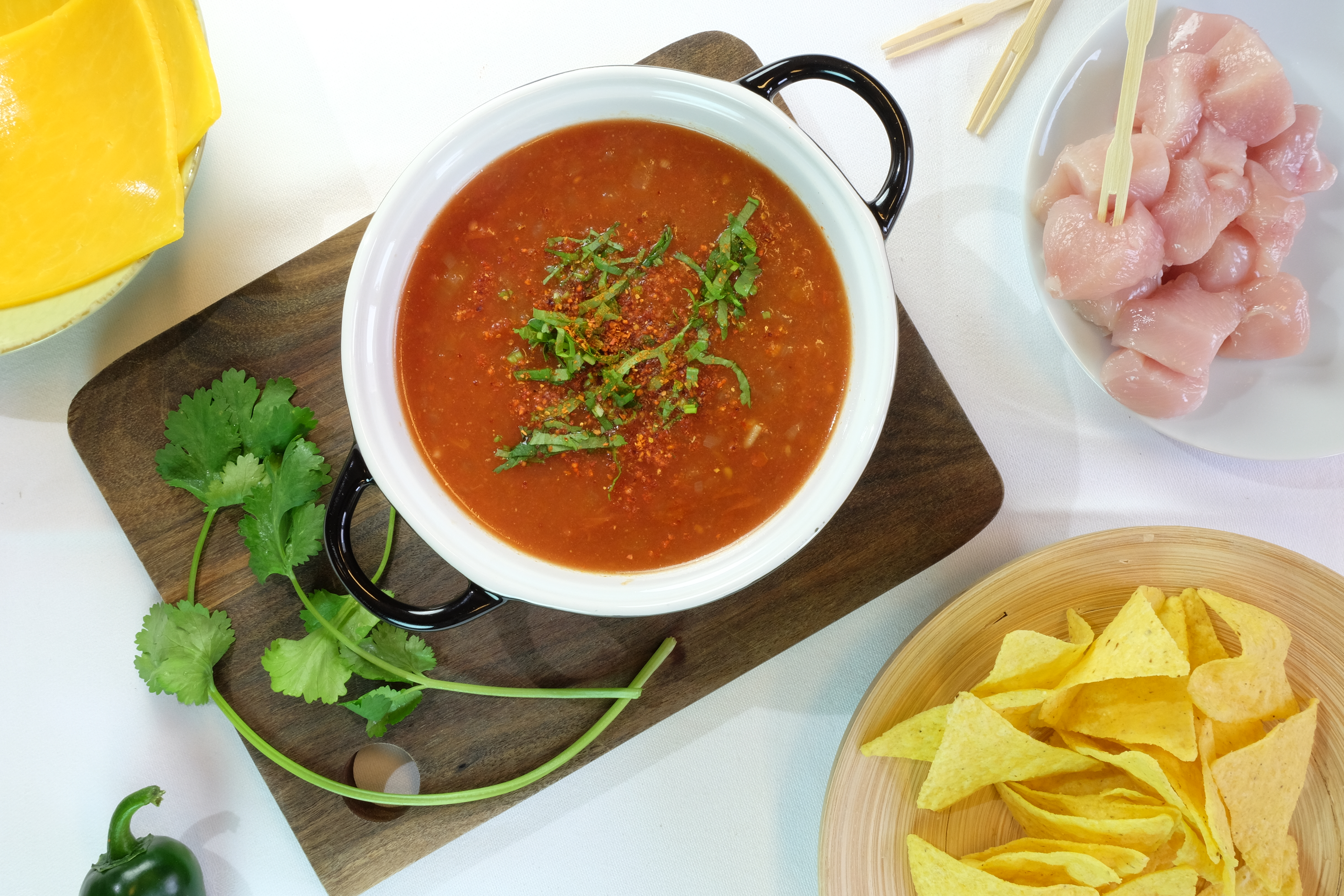 Fondue mexicaine