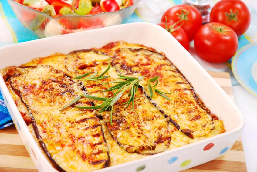Moussaka au bœuf