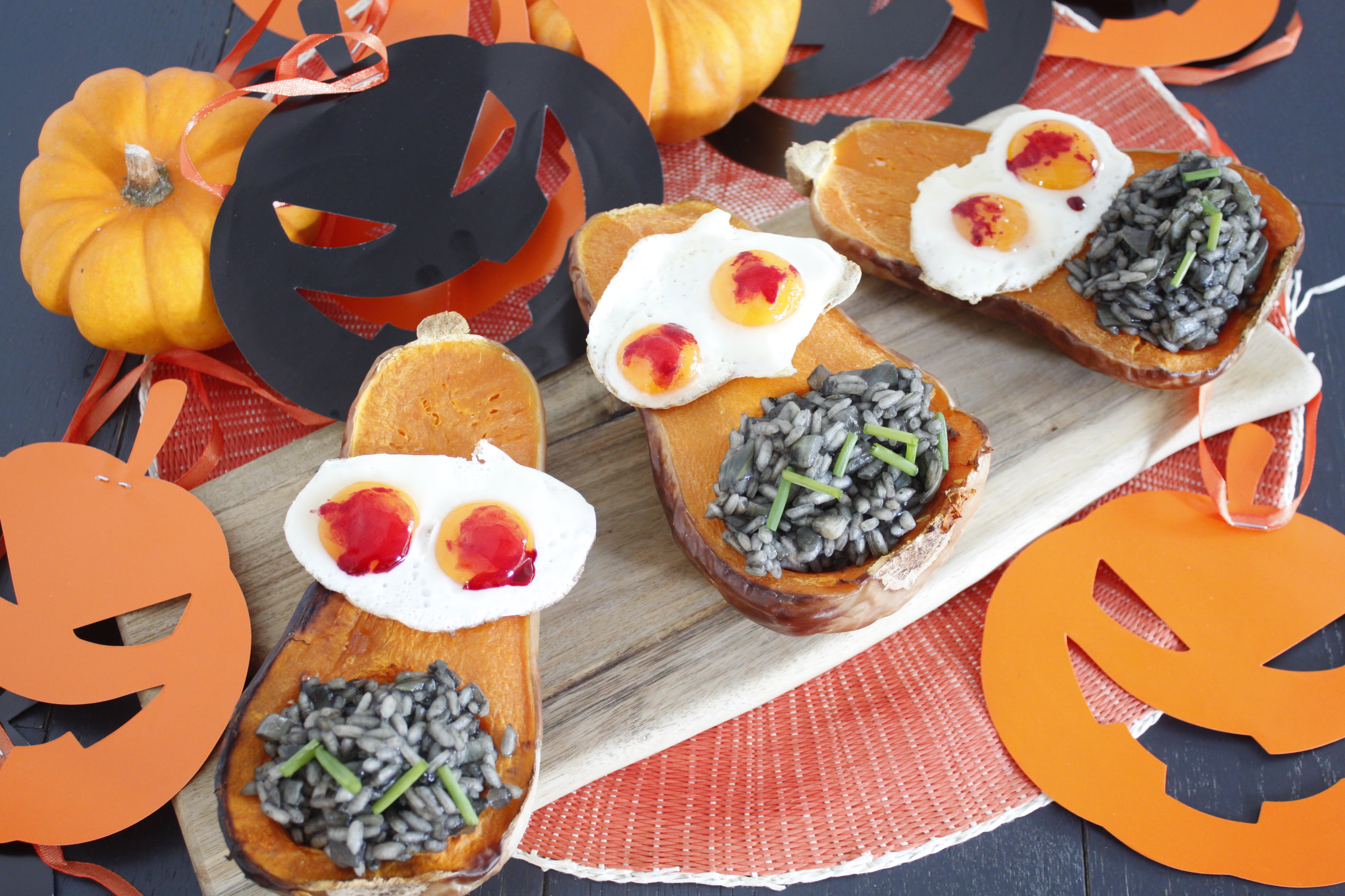 Butternut fantômes d'halloween