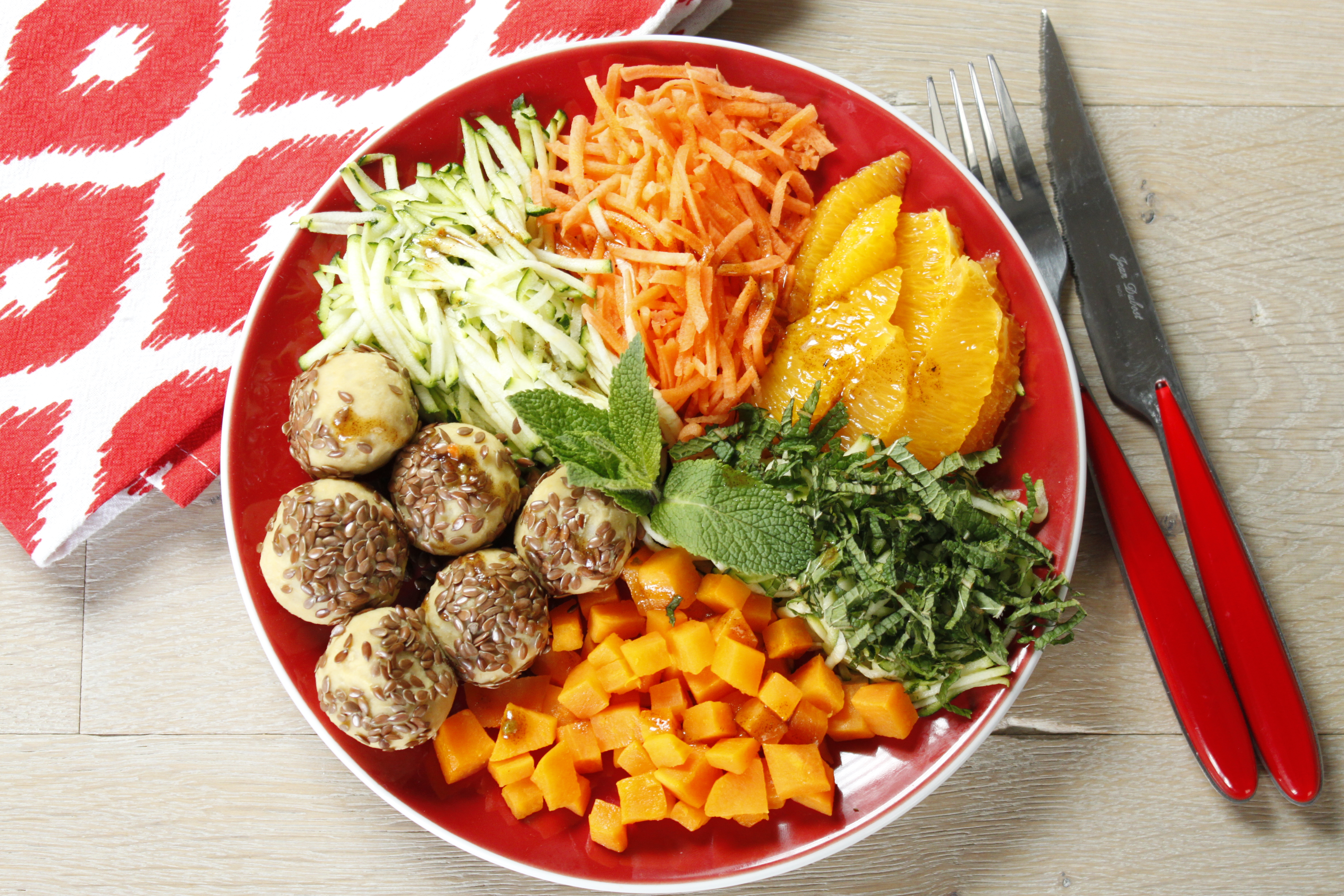 Buddha bowl épicé